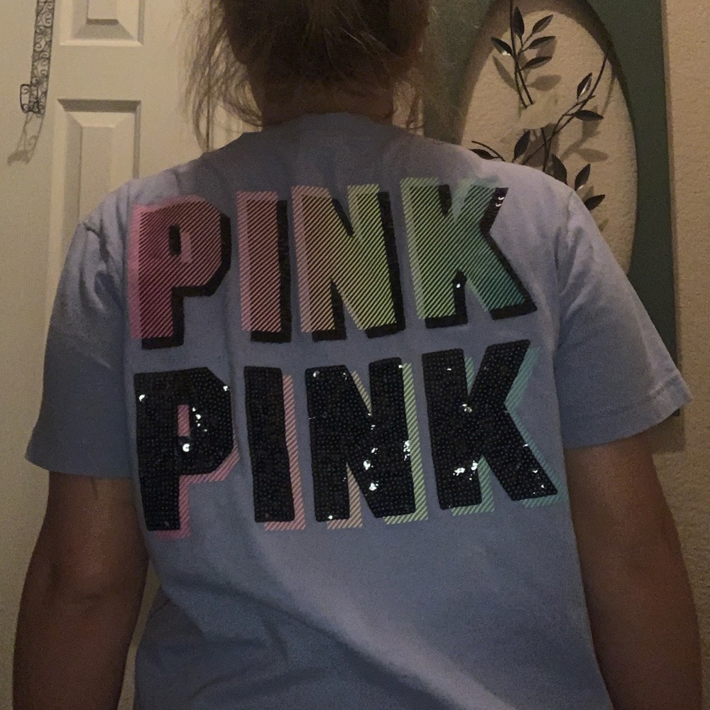 PINK tee with pocket